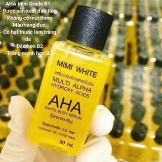 Serum Body trắng da MIMI WHITE AHA Thái Lan 30ml