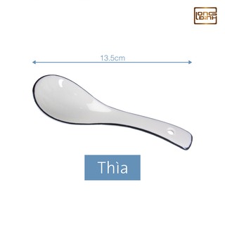 Thìa súp, Thìa gốm sứ cao cấp Long Đỉnh