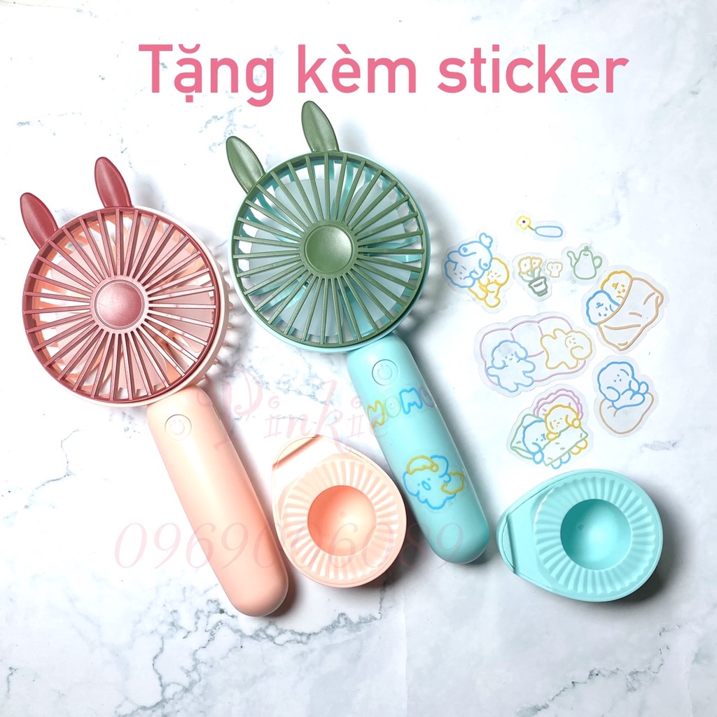 Quạt sạc điện cầm tay MINI PALM FAN