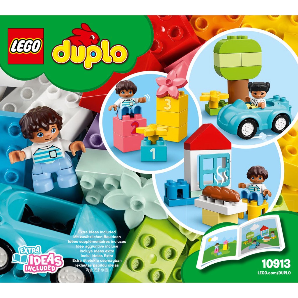 LEGO-Thùng Gạch Duplo Sáng Tạo 10913