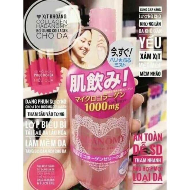 [ HÀNG AUTH] Xịt khoáng Hadanomy Collagen Mist nội địa Nhật | BigBuy360 - bigbuy360.vn