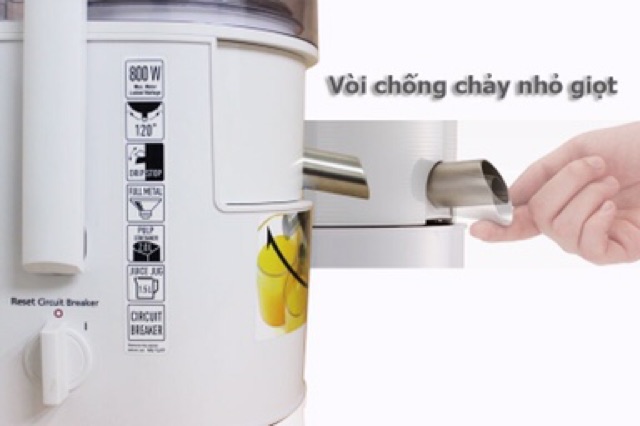 Hàng nhập khẩu - Máy ép trái cây Panasonic MJ-SJ01WRA