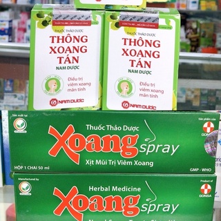 Xoang Spray hỗ trợ viêm mũi dị ứng viêm xoang