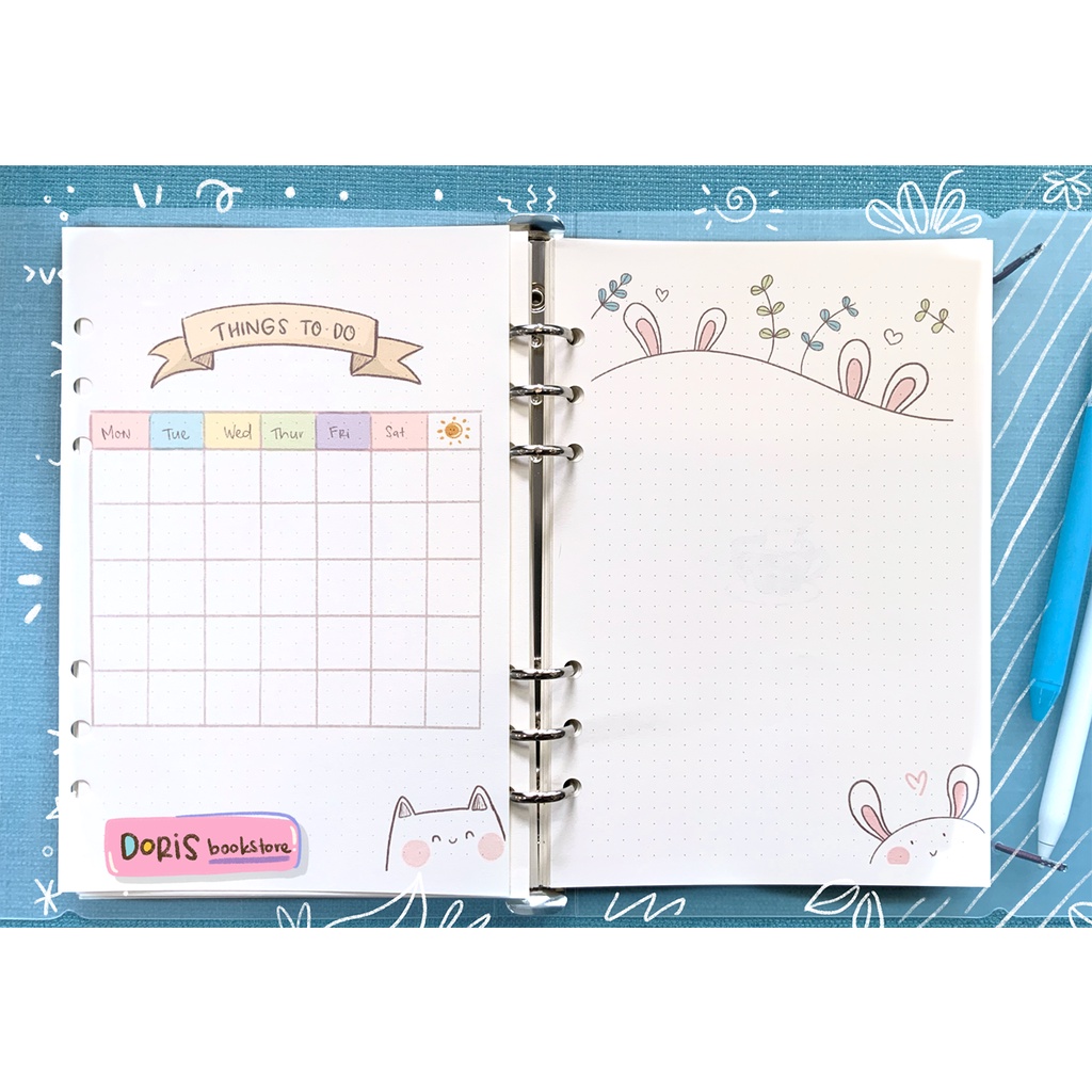 Sổ viết Handmade Doris - Sketchnote (Dot grid)