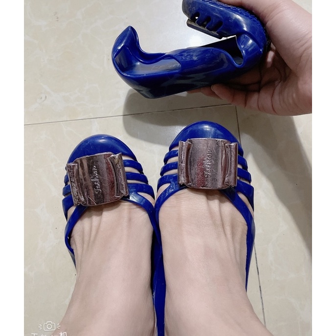 giày nữ - dép giày rọ nữa nhựa dẻo xịn khuy bạc (xả lỗ nửa giá)6đôi/18k