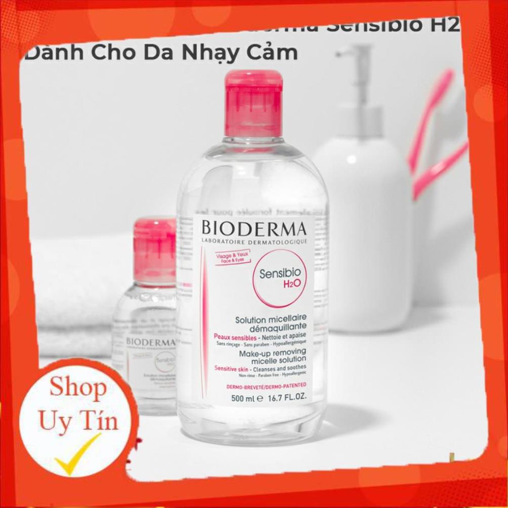 Nước Tẩy Trang Bioderma Pháp 100ml - Tẩy Sạch, Dịu Mát, Mềm Mịn Làn da