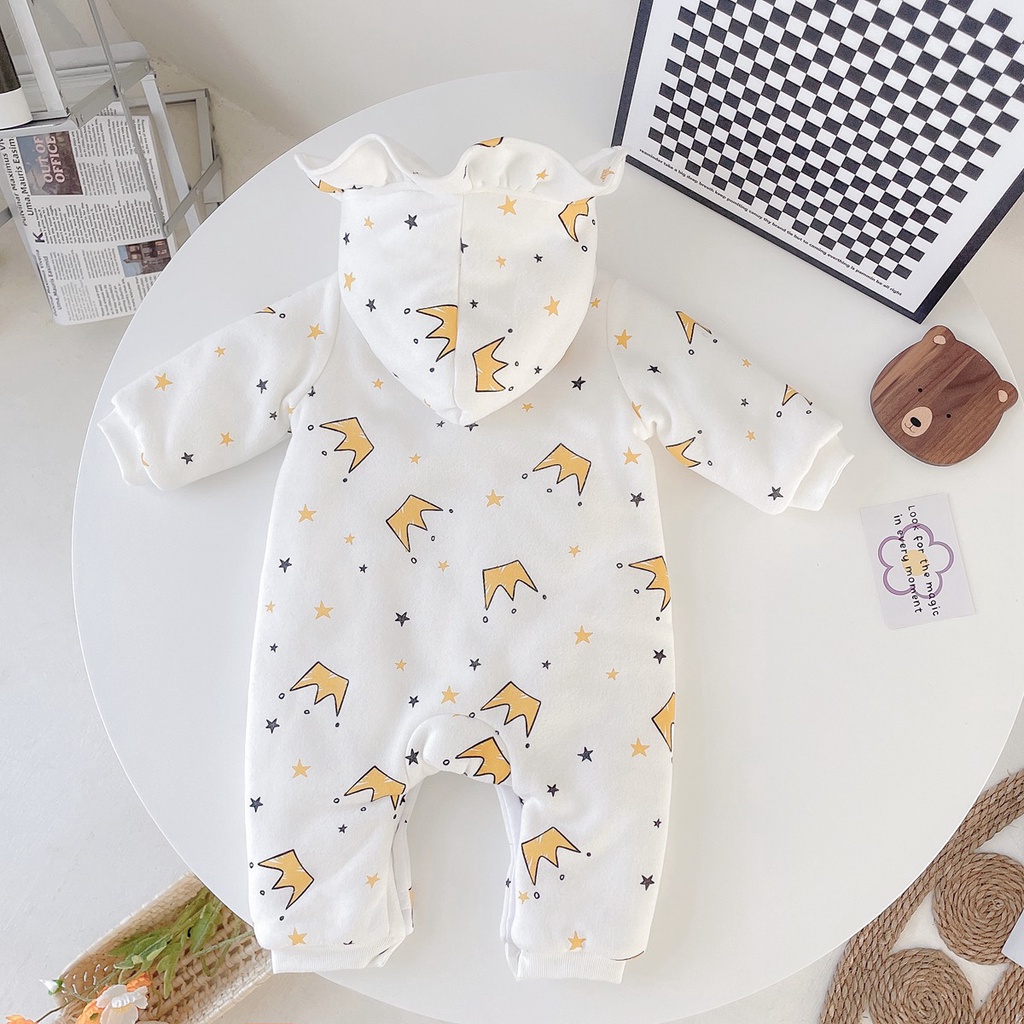 Sanlutoz Áo Liền Quần In Hình Hoạt Hình Cho Bé Gái