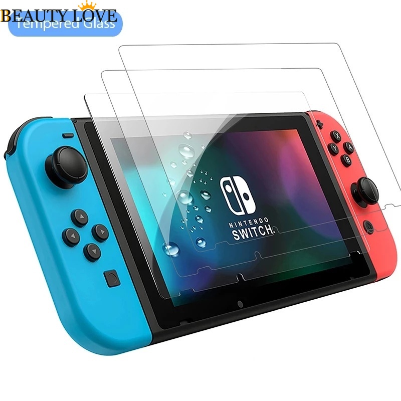 1 Kính Cường Lực 9H HD Chống Trầy Cho Tay Cầm Chơi Game Nintendo Switch