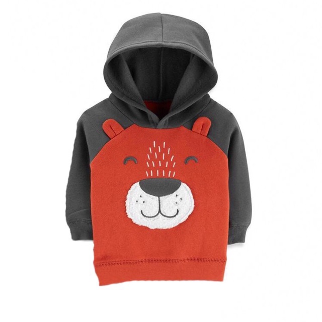 Áo carter nỉ mũ (3m-5y)