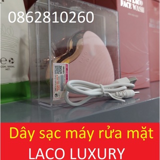 dây sạc máy rửa mặt laco cleansing facial luxury chân kim chính hãng