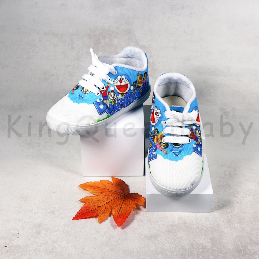 Giày Thể Thao Họa Tiết doraemon Cá Tính Dành Cho Bé Trai 1-5 Tuổi