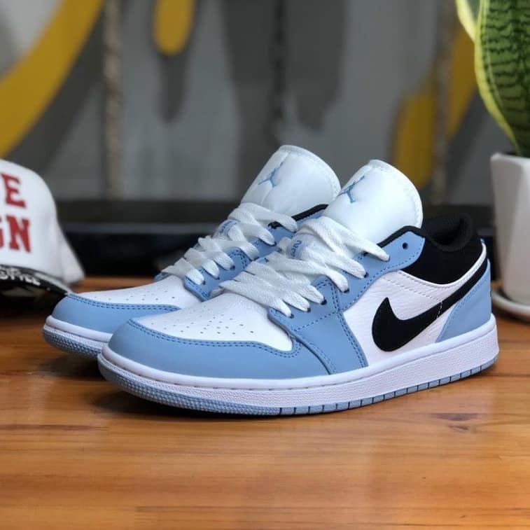 Giày thể thao sneaker Nam Nữ, Giày sneaker Màu Xanh Cao Cấp Full Box tặng kèm tất