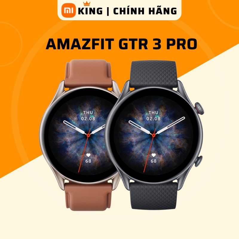 Đồng Hồ Thông Minh Cao Cấp Amazfit GTR 3 PRO - Tiếng Việt - BH 12 Tháng