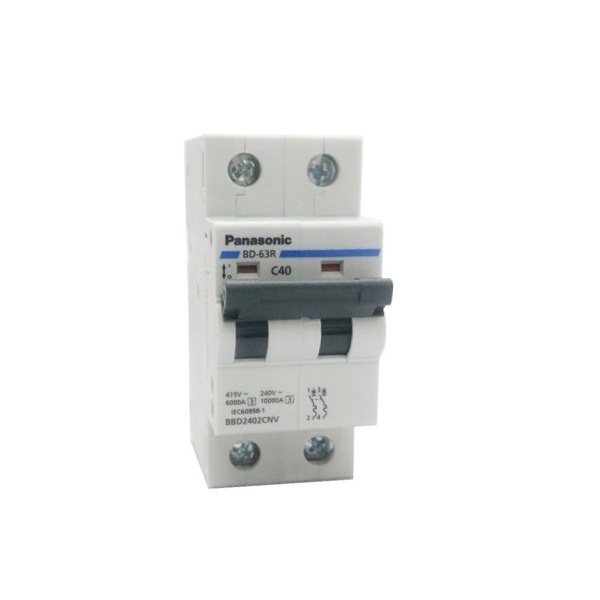 Cầu dao CB tự động Panasonic loại 2 cực-HÀNG CHÍNH HÃNG