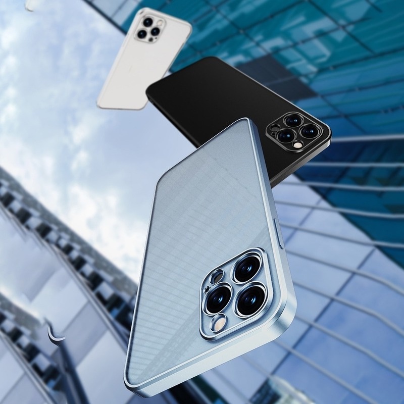 Ốp Điện Thoại Trong Suốt Siêu Nhẹ Cho IPhone 13 12 Mini 11 Pro XS Max XR X 8 7 Plus SE 2020