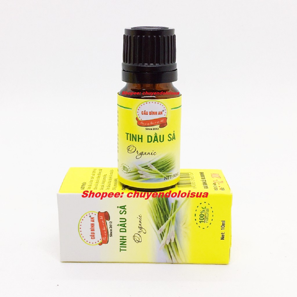 TINH DẦU SẢ CẦU BÌNH AN CHAI 10ML