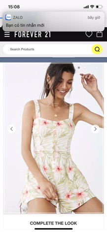 Romper F21 xuất xịn