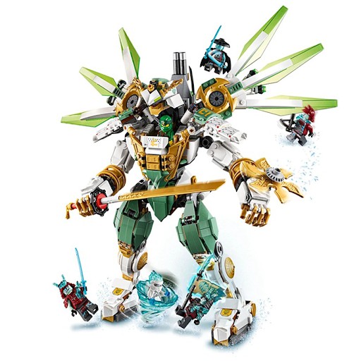 Đồ Chơi Lắp Ráp Ninjago Siêu Robot Titan Mech Của Lloyd 912 Chi Tiết - Đồ Chơi Xếp Hình LARI 11331