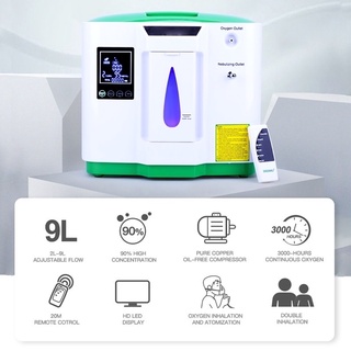 Máy DEDAKJ 9L Khí dung đầy đủ bản Anh