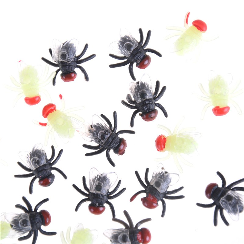 Set 12 Mô Hình Côn Trùng Bằng Nhựa Phát Quang Độc Đáo