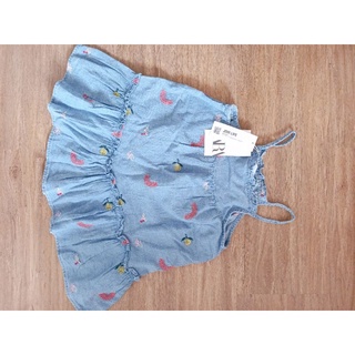 Zara Auth - Đầm 2 dây bé gái