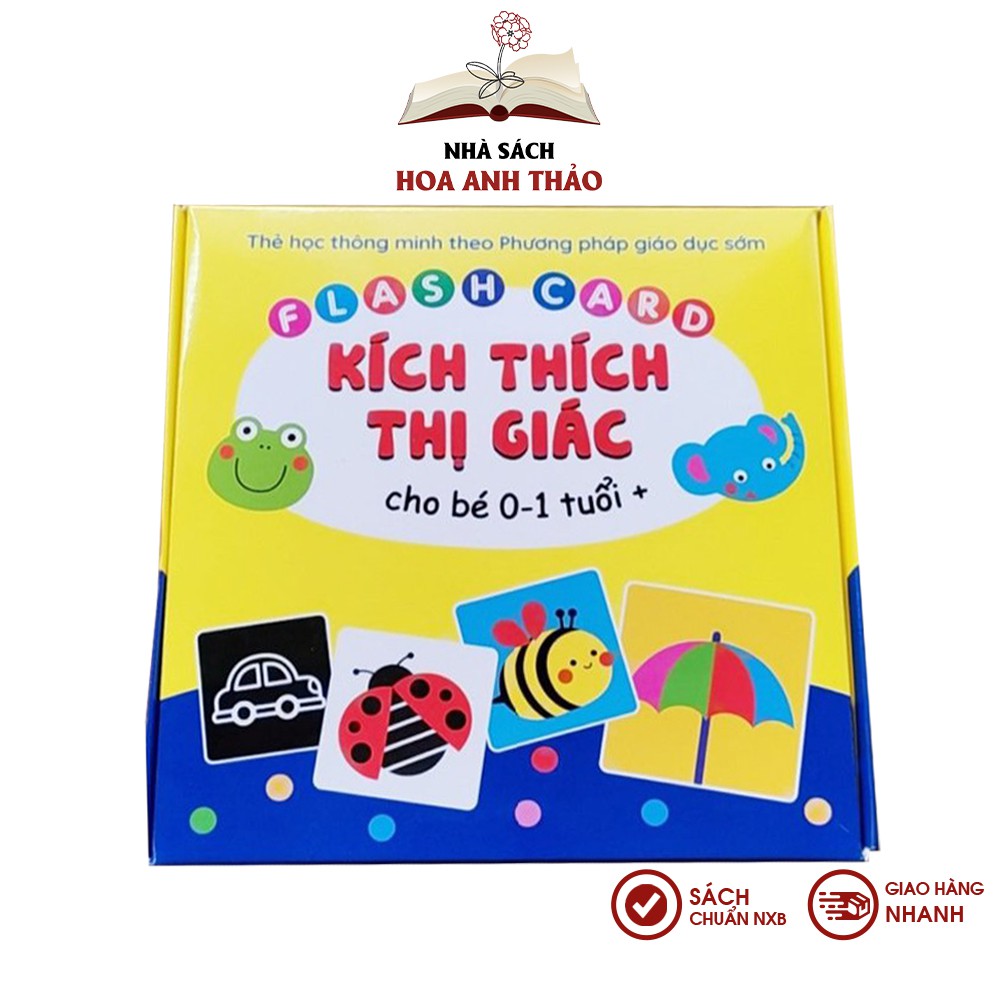 Thẻ Flash card Việt Hà kích thích thị giác cho bé từ 0-1 tuổi theo phương pháp giáo dục sớm