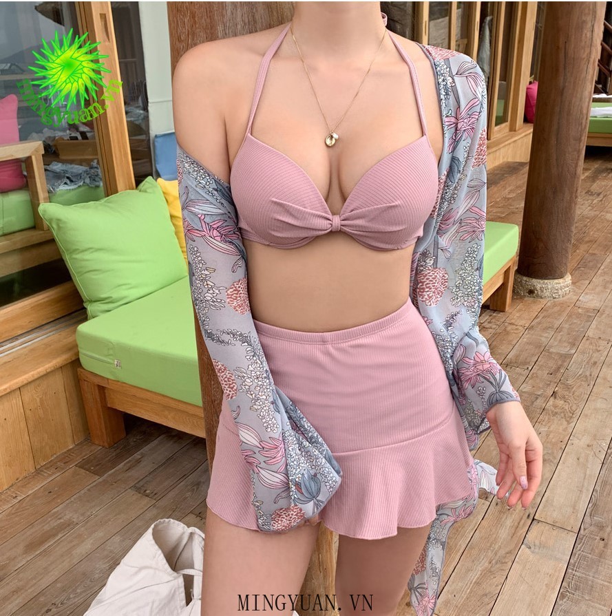 Sexy Sexy 2020 Blue / Pink Three-Piece Swimwear For Women | BigBuy360 - bigbuy360.vn