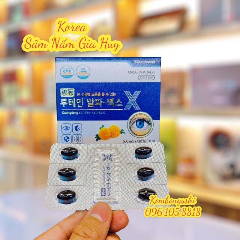 Viên Uống Bổ Mắt KWANGDONG Hàn Quốc