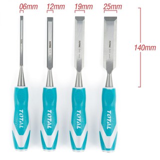 Bộ 4 đục gỗ Total THT41K0401