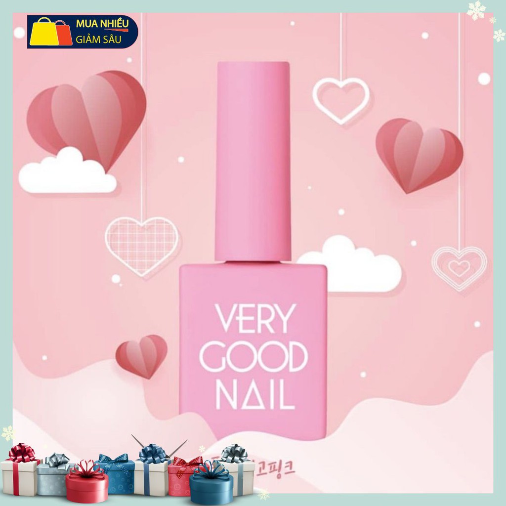 Sơn gel Tông màu HỒNG 💕𝐅𝐫𝐞𝐞𝐒𝐡𝐢𝐩💕Sơn gel cao cấp Very good Nail chính hãng Hàn quốc