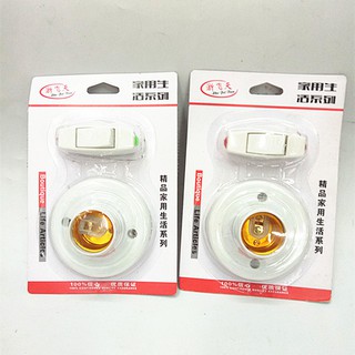 HMQ12 - Đui đèn đuôi xoáy 27mm treo và bắt tường thông dụng