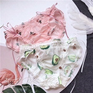 Quần lót ren lưới tiểu thư phong cách Nhật