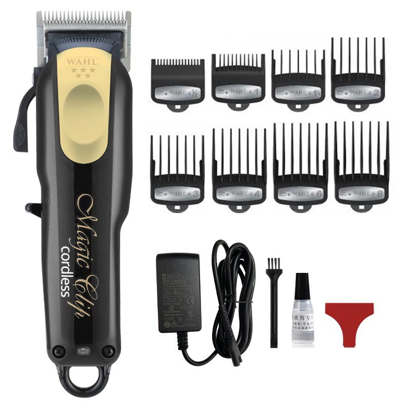 [Mã 273FMCG100K0 giảm 6% đơn 500K] Tông đơ cắt tóc cao cấp WAHL Magic Clip 8 cữ gá thép