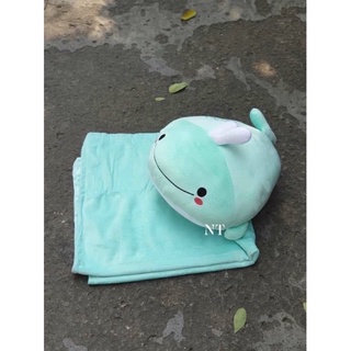 Bộ mền gối cá voi quà từ sữa Nan