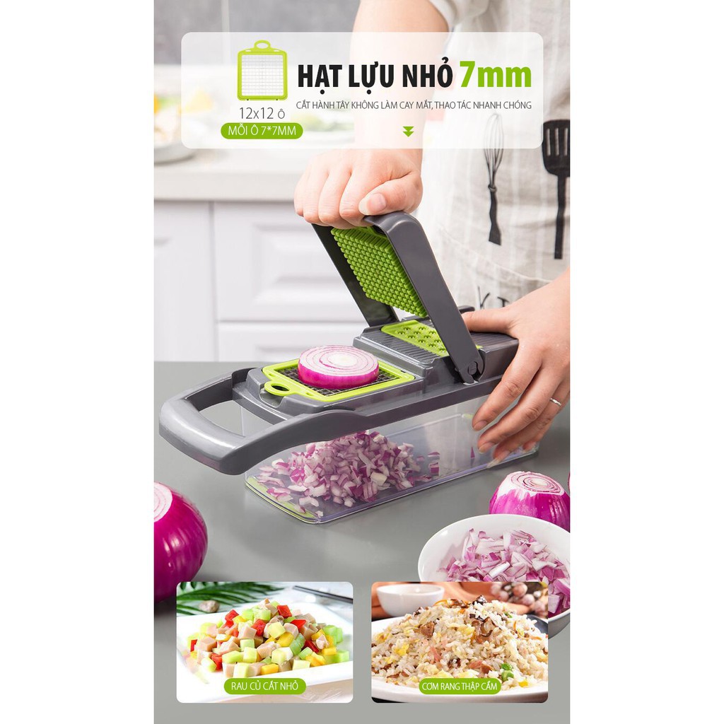 BỘ DỤNG CỤ CẮT THÁI RAU CỦ ĐA NĂNG European Chef - Cao Cấp