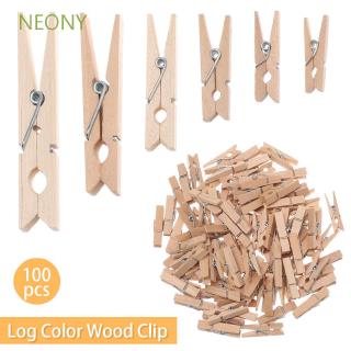 Set 100 Kẹp Gỗ Dây Phơi Đồ Tiện Dụng