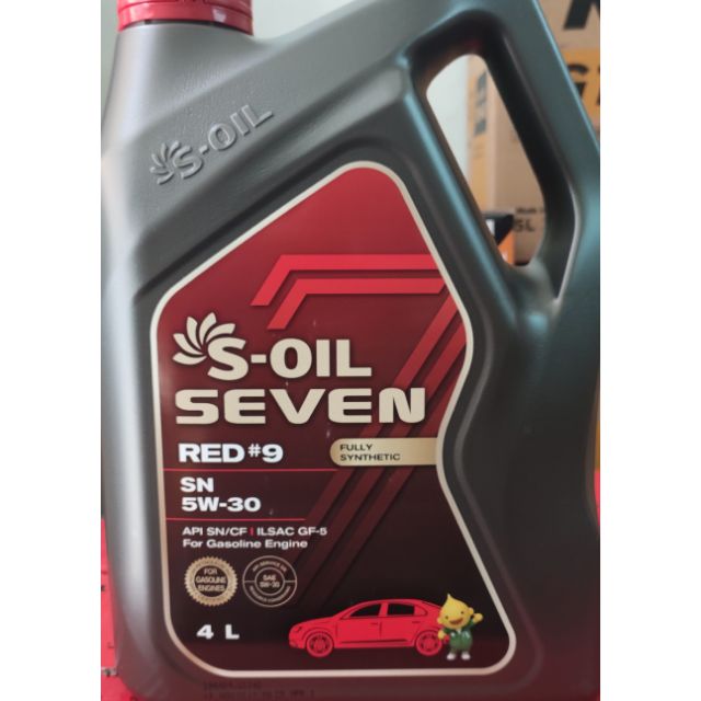 DẦU NHỚT S-OIL RED#9 API SN 5W30