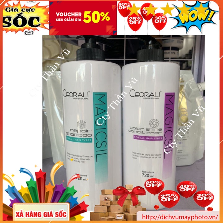 Dầu gội xả Magicsil phục hồi tóc siêu hiệu quả kholinhkien