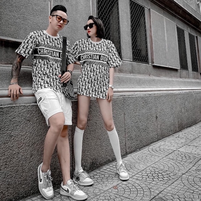 Áo Thun CRIRRTITAN DIOR - Áo Phông Cotton Dày Dặn Dáng Rộng Nam Nữ