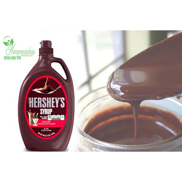 Sốt socola Hershey's- Sirô sôcôla hiệu Hershey’s thơm ngon- Syrup Chocolate- chai 680g