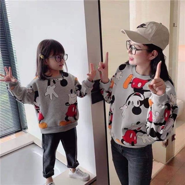 Áo đôi Micky mẹ và bé