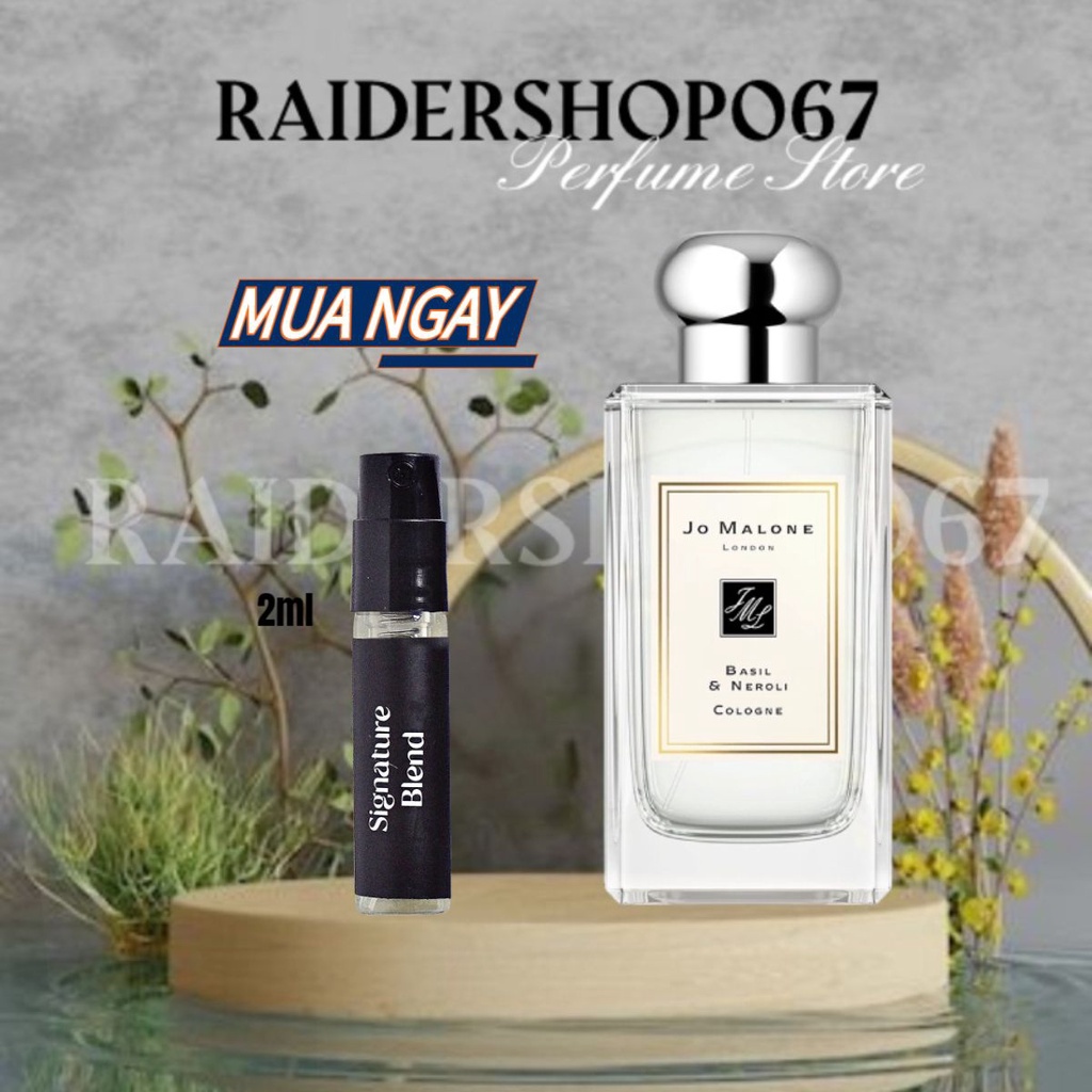Nước Hoa  Jo Malone Basil & Neroli Test 5ml/10ml/20ml