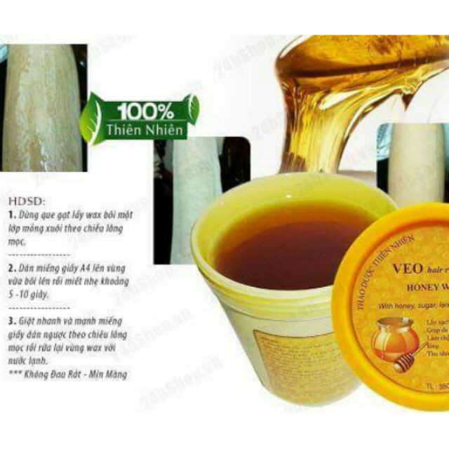 WAX TẨY LÔNG HONEY