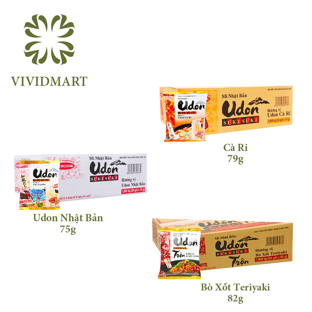 [Toàn quốc] [Thùng 24 gói] MÌ UDON SƯKISƯKI VỊ UDON NHẬT BẢN / CÀ RI / BÒ XỐT TERIYAKI - ACECOOK SUKISUKI (SUKI SUKI) | BigBuy360 - bigbuy360.vn