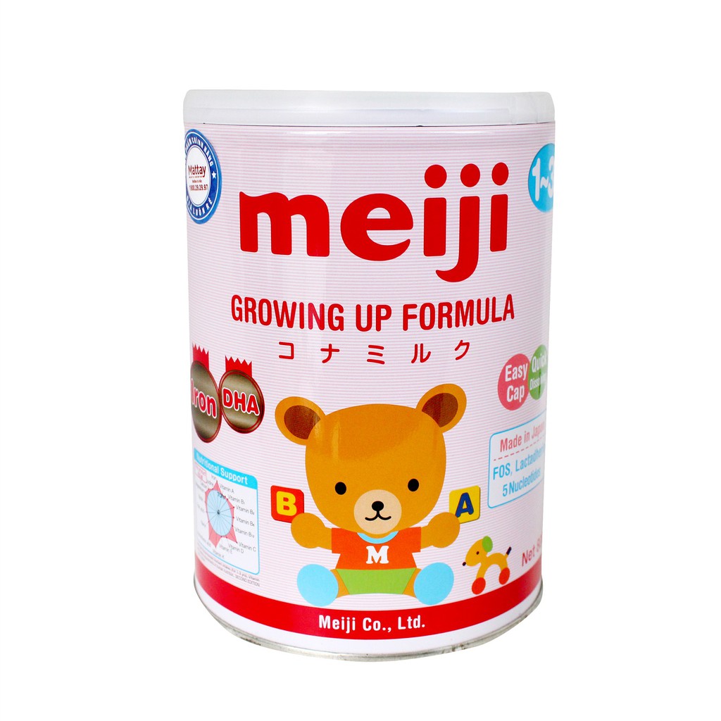 Sữa Meiji số 9 Growing up (1-3) nhập khẩu Nhật hộp 800g (date 06/2022)