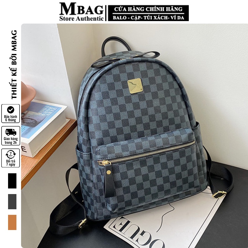 Balo da, Balo nữ MFashion MF350 thời trang size 30*40cm cao cấp, chống thấm nước.