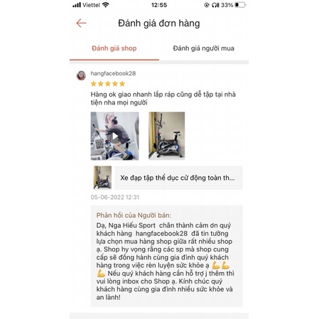 Xe đạp tập thể dục đa năng toàn thân tại nhà Elip - Kèm đĩa xoay eo và 2 cặp tạ tay, đồng hồ đo nhịp tim
