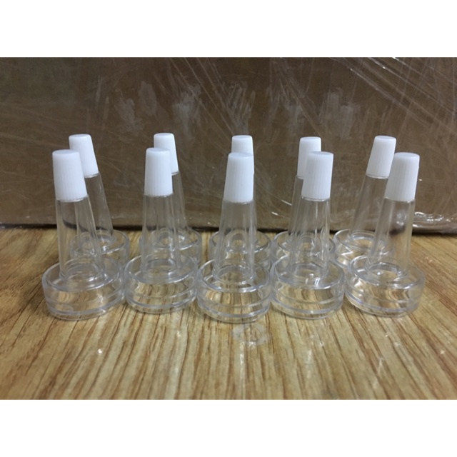 Nút Chiết Tế Bào Gốc Combo 10 Đầu Chiết Bóp Serum Nhỏ Giọt Dụng Cụ Đầu Chiết Tinh Chất lọ 5ml 10ml 15ml 20ml cho spa