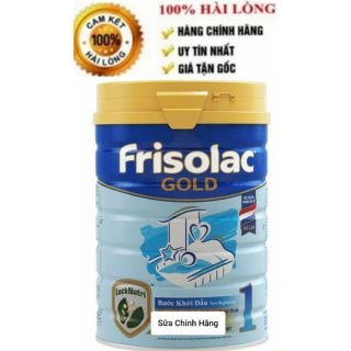 {Flash Sale} Sữa bột Frisolac gold 1 900g - Cam Kết Hàng Công Ty