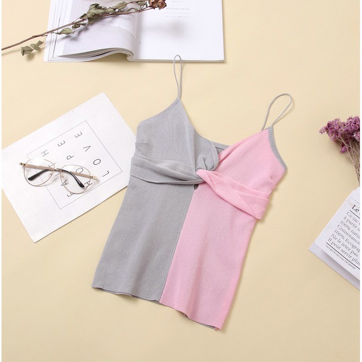 Áo Tank Top thiết kế cổ chữ V quyến rũ